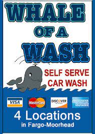 The average salary for a car wash attendant is $15.49 per hour in fargo, nd. Self Service Car Wash Whale Of A Wash