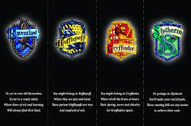 Harry Potter Bookmarks The Four Houses Of Hogwarts From Skiffleboom Com Harry Potter Bookmark Harry Potter Hogwarts Houses Harry Potter Hogwarts