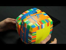 Solving The Biggest Rubik S Cube In The World 17x17x17 Cube Youtube Rubiks Cube Cube Cube Puzzle