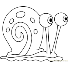 Gary from spongebob coloring pages. Spongebob Squarepants Coloring Pages For Kids Printable Free Download Coloringpages101 Com