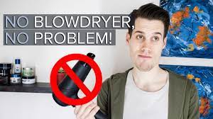 But before blowing out, ensure it is thoroughly washed they do not have some features that teen boys or men need to get sleek styles without no time flat. How To Style Your Hair Without A Blow Dryer Brand New Styling Method Men S Easy Hairstyle Youtube
