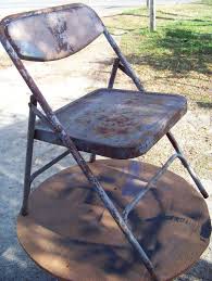 Vintage Childs Metal Folding Chair Mid By Alloftheabove On Etsy Metal Folding Chairs Folding Chair Chair