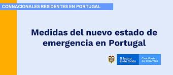 Isso significa que o governo pode suspender e/ou mudar algumas das funções do executivo. Consulado De Colombia En Lisboa
