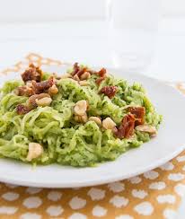 Spaghetti Squash With Garlicky Kale Pesto Recipe Recipe Tasty Vegetarian Recipes Vegetarian Recipes Pesto Recipe