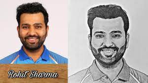 Nothing can be as pleasing as the sight of the 'hitman' striking the ball over the covers. How To Draw Rohit Sharma Part 2 Step By Step For Beginners Youtube