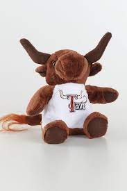 Who Can Resist This Cute And Cuddly Stuffed Longhorn This Embroidered Stuffed Animal Is The Perfect Gift For Texas Kids And Even A Longhorn Little Horn Cuddly