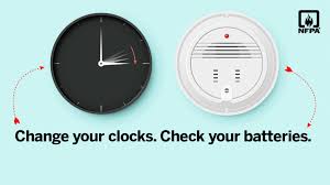 A working smoke detector cuts your risk of dying in a house fire in half. Daylight Savings Starts Sunday Time To Change Your Clocks Check Your Smoke Alarm Batteries My Edmonds News