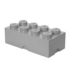 Lego Storage Brick System Brick 8 Storage Box Lego Box Toy Container Box Stone Grey Rc40041740 Read More R Lego Storage Brick Kids Lego Storage Lego Storage