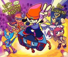 Guaranteed you'll be singin' and dancin' along with parappa and his pals to the most. 81 Parappa The Rapper Ideas Rapper Rapper Art Long Pink Hair