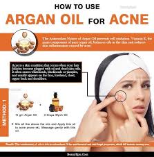 It also effective to strengthen and soften dry, frizzy and fragile hair strong. How To Use Argan Oil For Acne Argan Oil Acne Skin Cleanser Products Coconut Oil For Acne