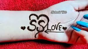 I love my name dy s letter mehndi designs, hd wallpapers. Free S S Mehndi Design Watch Online Khatrimaza