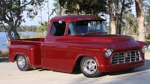 Image result for Radiant Red 1955 Truck