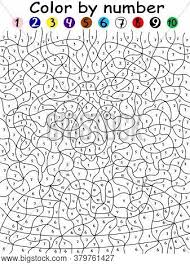 Winnie the pooh and tigger color by numbers. Color By Number Vector Photo Free Trial Bigstock
