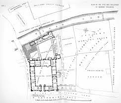 Queens College Cambridge Map Old Views And Plans | Queens' College