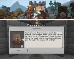 This free resource contains a variety of courses, in over 30 languages, for eager learners of all ages, and,. A Minecraft Tale Of Two Villages Your Hour Of Code Minecraft Challenge Technology 4 Learning