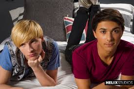 Horny twinks Jessie and Sage fucking by Helix Studios