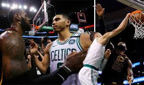 _ warriors vs cavaliers game 3. Nba Playoffs Jayson Tatum Discusses That Dunk Over Lebron James Other Sport Express Co Uk