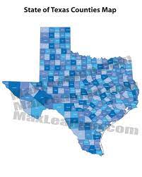 Texas City Zip Code Map Texas Counties Map - Map Of Texas Counties - Tx County Map