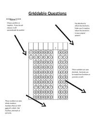 Inb New Staar Griddable For 6th Grade Math