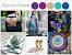 Turquoise Purple And Gold Wedding