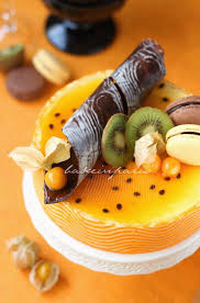 Passion Fruit Glaze Gourmet Desserts Baking And Pastry Sweet Recipes