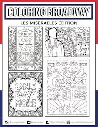 Les Miserables Broadway Musical Theater 24601 Jean Etsy Les Miserables Theatre Gifts Coloring Pages