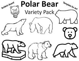 It doesn't really matter if you prefer wild and dangerous creatures such as mighty lion, snake, tiger, polar bears, coyote, jaguar, sneaky fox. Polar Bear Templates Polar Bear Coloring Page Polar Bear Bulletin Board Winter