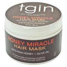 It helps your hair remain strong, moisturized, and repairs any damages. Tgin Honey Miracle Hair Mask With Raw Honey Olive Oil Deep Conditioner 12oz Natural Hair Styles Deep Conditioner For Natural Hair Deep Conditioner