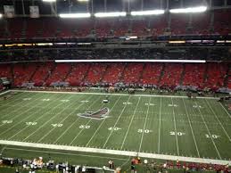 Georgia Dome Section 344 Home Of Atlanta Falcons
