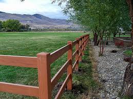 16 gorgeous brown illusions vinyl fence images. Dark Brown Vinyl Horse Fence Mocha Walnut Vinyl Horse Fence