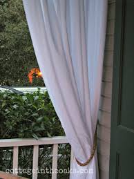 They are simple and do not require high material costs. Rope Curtain Tie Backs Cottage In The Oaks