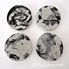 How To Make Crushed Glass Tie Dyed Concrete Coasters With Rapid Set Cement All Do It Yourself Fun Ideas Diy Concrete Planters Crushed Glass Concrete Diy
