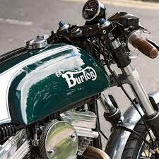Ed S Burton A Most Unorthodox Norton Cafe Racer Norton Cafe Racer Cafe Racer Bikes Cafe Racer Parts