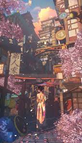 Tons of awesome cherry blossom anime wallpapers to download for free. Anime Girls Anime Cherry Blossom Japanese Clothes Hd Mobile Wallpaper Peakpx