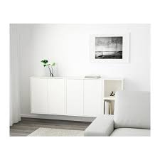Find tv storage units in different sizes, styles and materials at ikea. Eket White Wall Mounted Cabinet Combination Popular Ikea Ikea Wall Storage Eket Wall Mounted Eket Cabinet