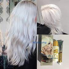 T18 is probably the #1 toner for getting white hair at home. Cruset Hair Bleaching Cream Brighten White With Olive Oil And Vitamin E A000 For Sale Online Ebay In 2021 Permanent Hair Dye Dyed Hair Hair Color Cream