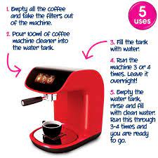 Water can contain minerals that can build up over time and clog the parts of your coffee maker. Ecozone Coffee Machine Cleaner Descaler Ocado