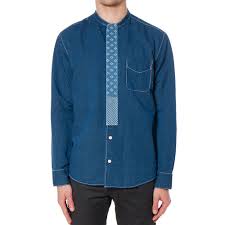 Haven Cravat Shirt Chambray L S Luxsic