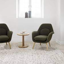 An upholstered ottoman can serve as a coffee table and bring a cozy touch to a room, while a sleek marble coffee table adds instant elegance and sophistication. Pon Coffee Tables Jasper Morrison Fredericia Palette Parlor Modern Design