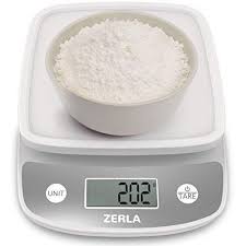 Digital Kitchen Scale By Zerla Versatile Food Scale Weigh Snacks Liquids Foods Accurate Weight Scale With Food Scale Digital Kitchen Scales Food Scales