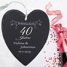 Hier gibt es passende geschenkideen und vorschläge für feier, deko, dresscode und co. Rubinhochzeit Geschenke Ubersicht Geschenke Zum 40 Hochzeitstag
