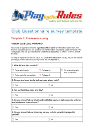 Microsoft word family reunion templates. 30 Questionnaire Templates Word á… Templatelab