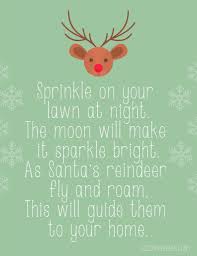 This reindeer food recipe is super cute for kids to sprinkle in the yard to guide the reindeer and santa's sleigh to their home on christmas eve. Free Printable Reindeer Food Poem Farmhouse Bucket Craft The Simple Parent
