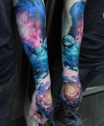40 Space Tattoo Ideas Cuded Space Tattoo Galaxy Tattoo Hand Tattoos