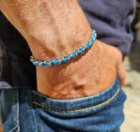 OCEAN MINI Designer Bracelet / Necklace Med Blue - Break Time Croatia