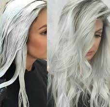 White Hair Frosted Hair Hair Hair Highlights