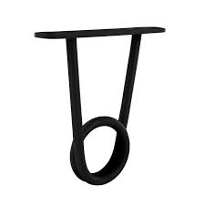 Support Tablette Simple D28 Mm Noir Spaceo Support Tablette Tablette Simple