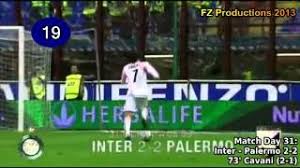 El delantero, de 23 años, ha cuajado una gran actuación durante el mundial de sudáfrica. Edinson Cavani 112 Goals In Serie A Part 1 2 1 34 Palermo 2007 2010 Youtube