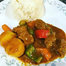 Caldereta Filipino Beef And Chorizo Stew Recipe Savory Beef Stew Recipe Beef Stew Recipe Stew Recipes