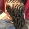 Straight backs stitch braids small. 3